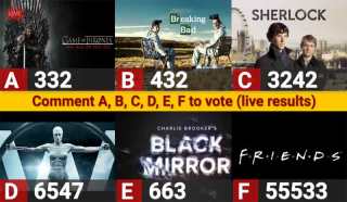 Facebook live comments poll