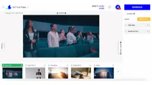 Una scena con countdown che passa alla funzione