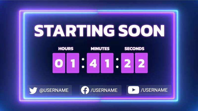 Countdown Timers For Live Streaming, How to Create A Custom Timer