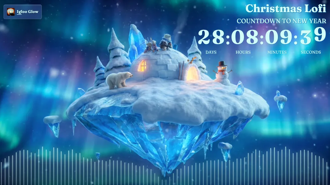 Winter Lofi Countdown 24/7 Stream